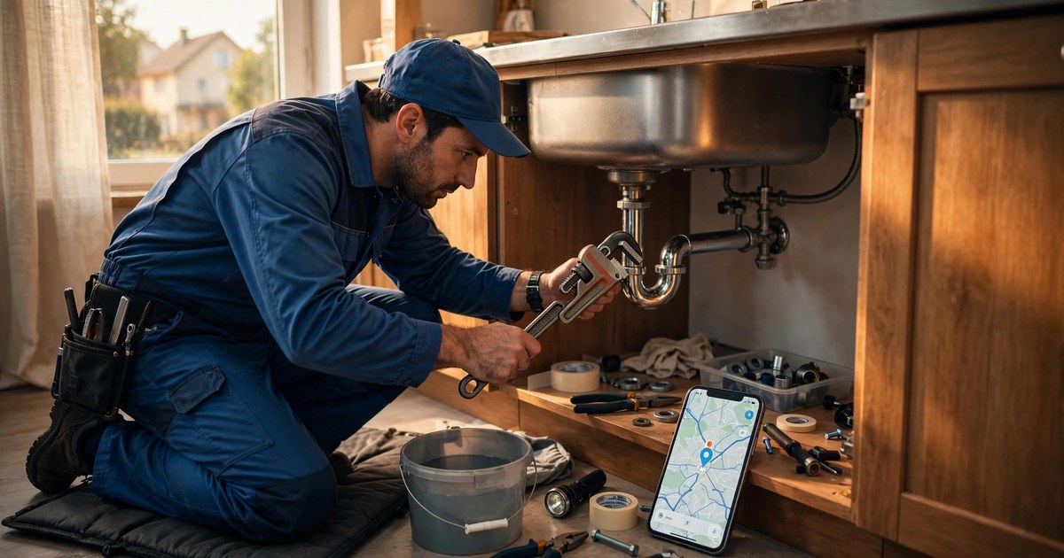 SEO local para fontaneros: capta avisos en tu barrio